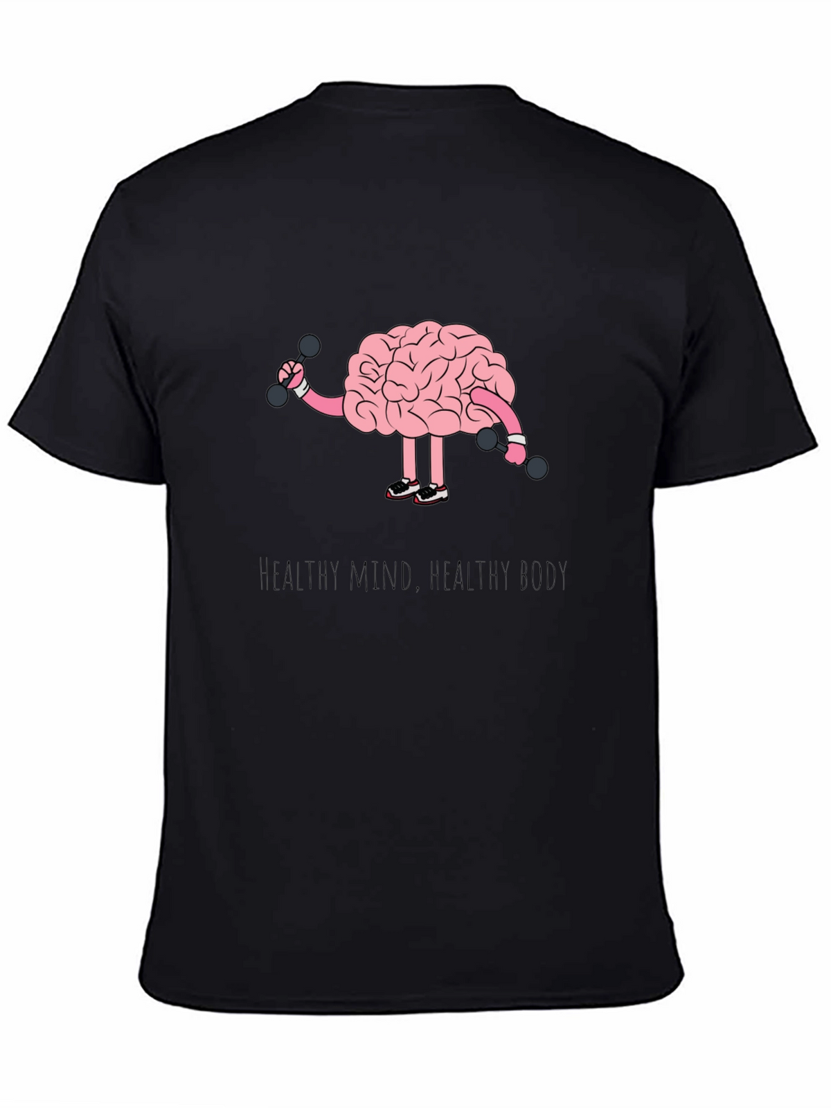 Healthy Mind Healthy Body Graphic T-Shirt