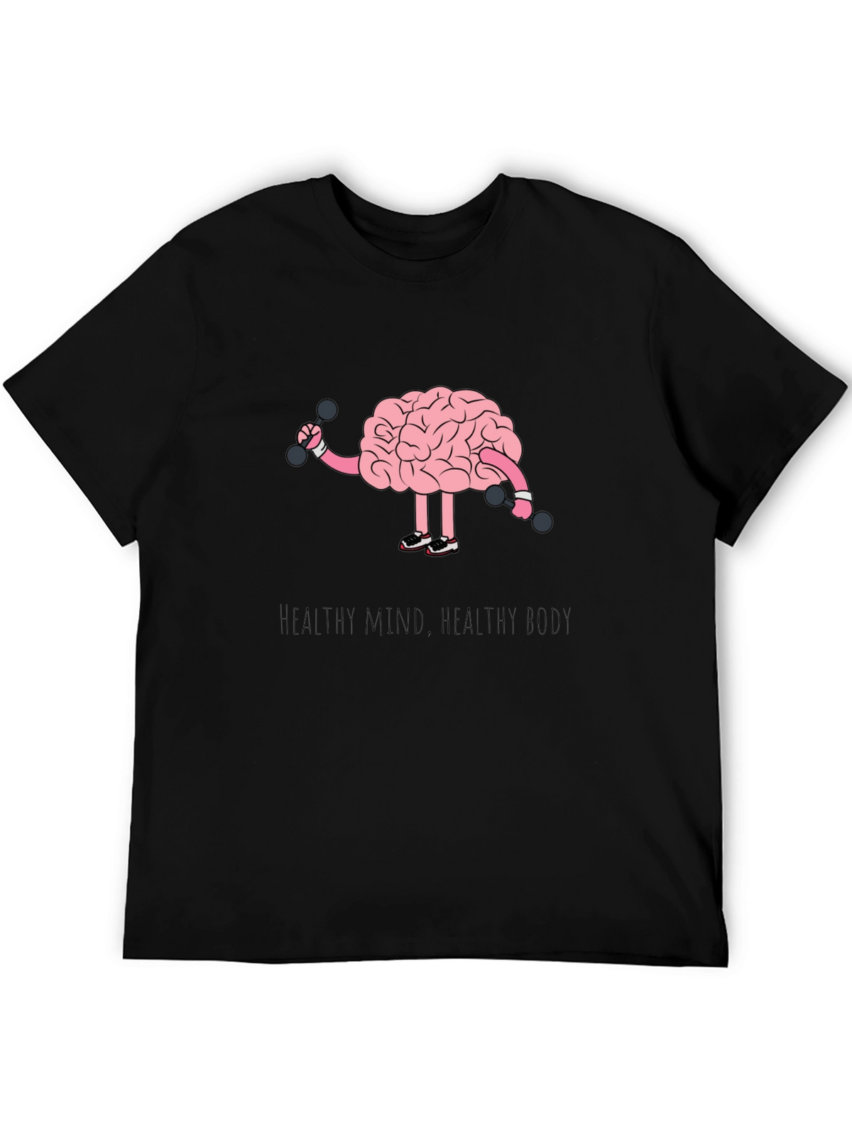 Healthy Mind Healthy Body Graphic T-Shirt