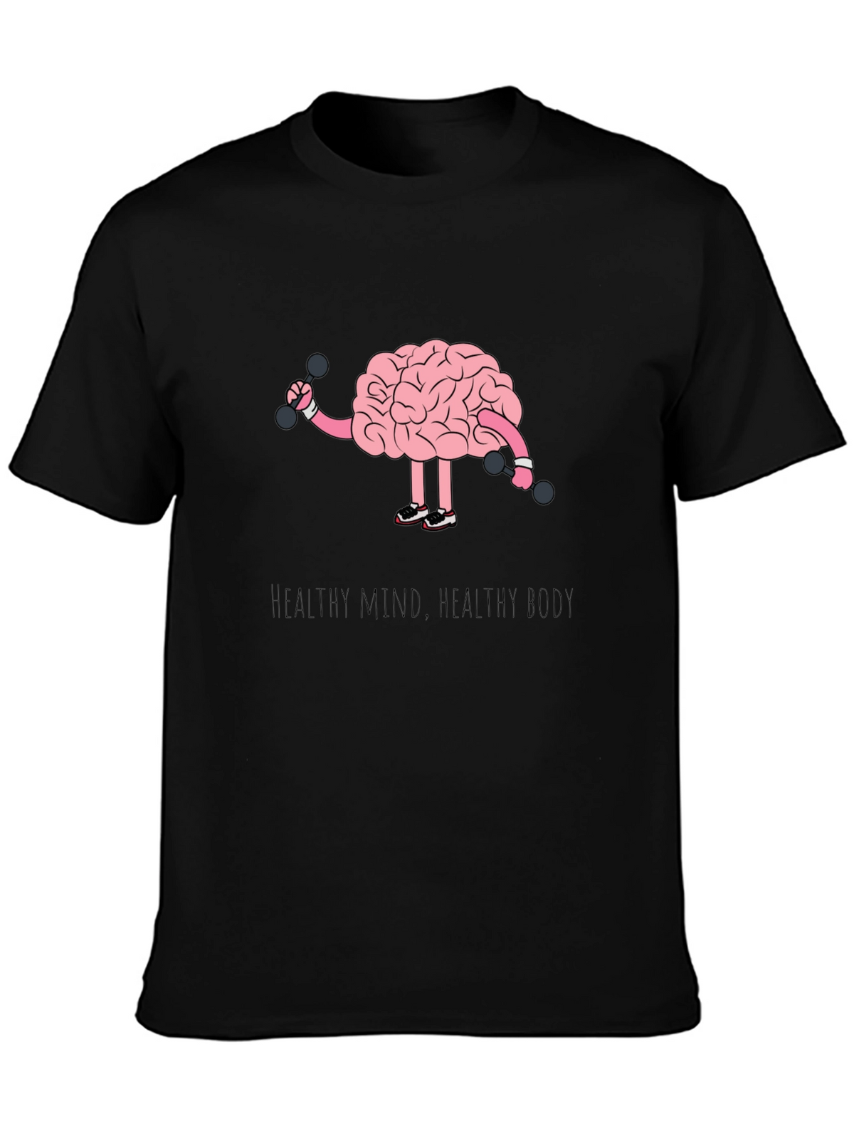 Healthy Mind Healthy Body Graphic T-Shirt