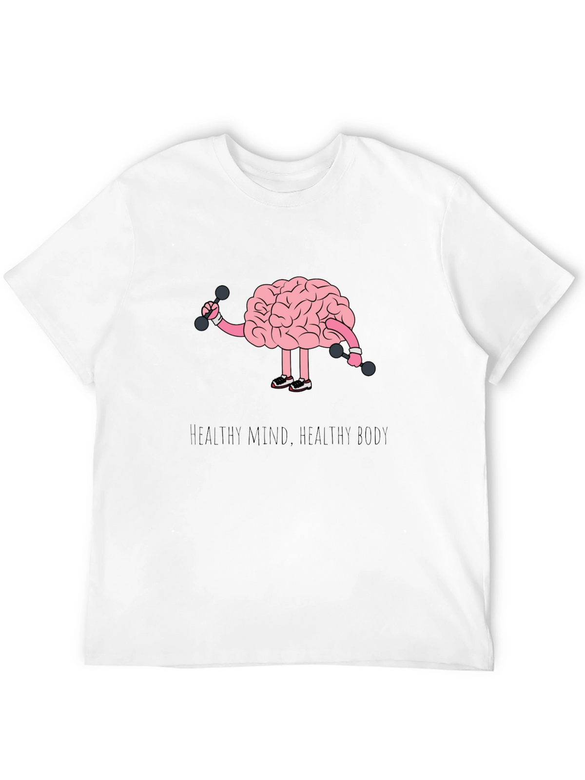 Healthy Mind Healthy Body Graphic T-Shirt