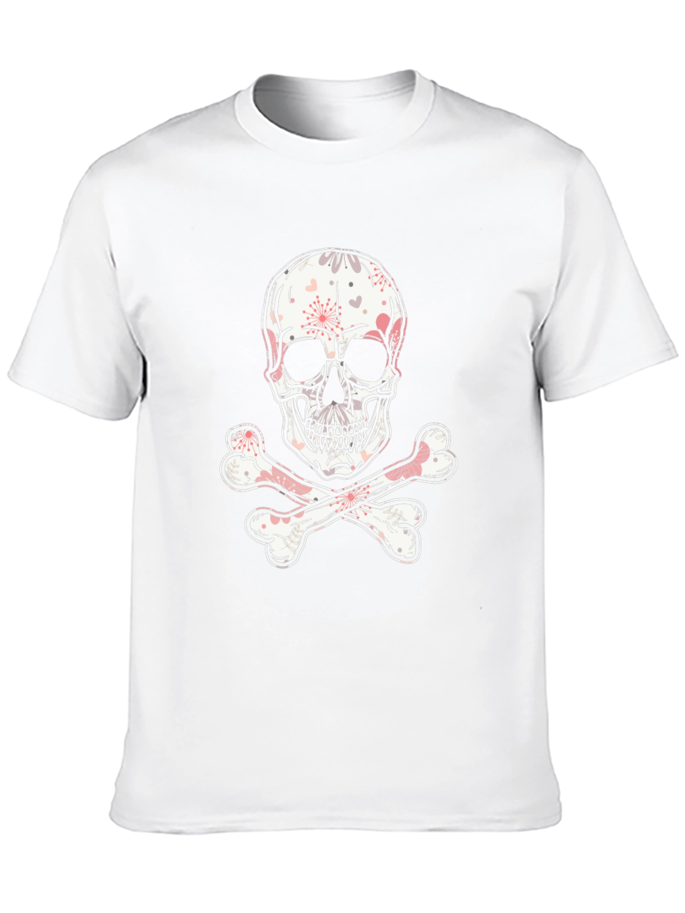 Skull & Crossbones Graphic Tee - Black