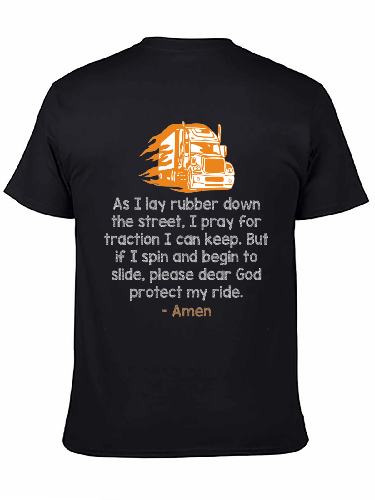 Trucker Prayer T-Shirt: Protect My Ride