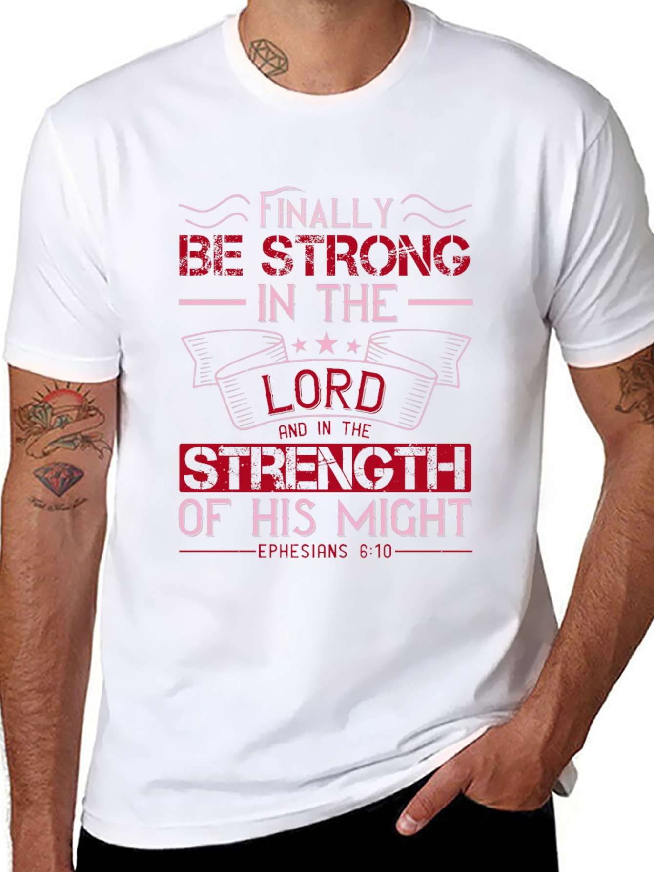 Be Strong in the Lord Graphic T-Shirt