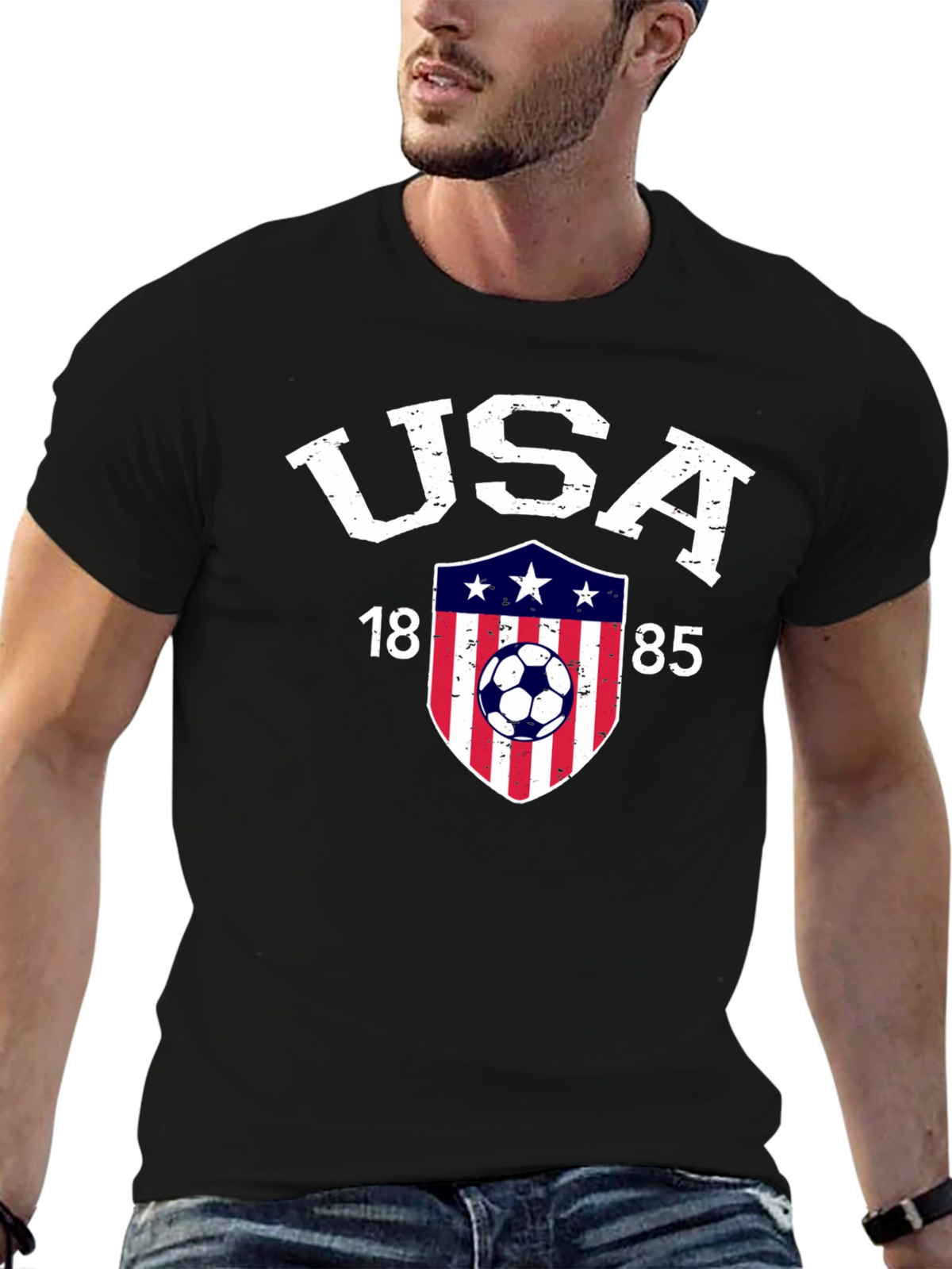 USA Soccer Graphic T-Shirt