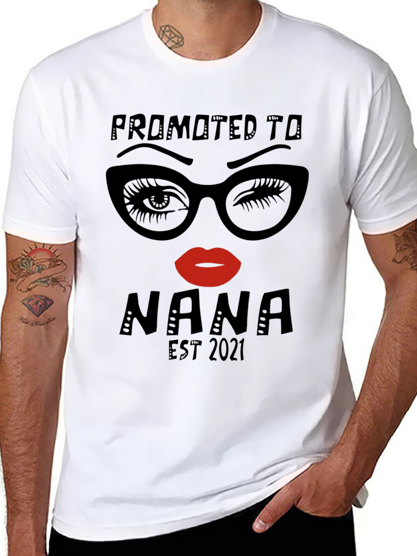 Promoted to Nana Est 2021 T-Shirt