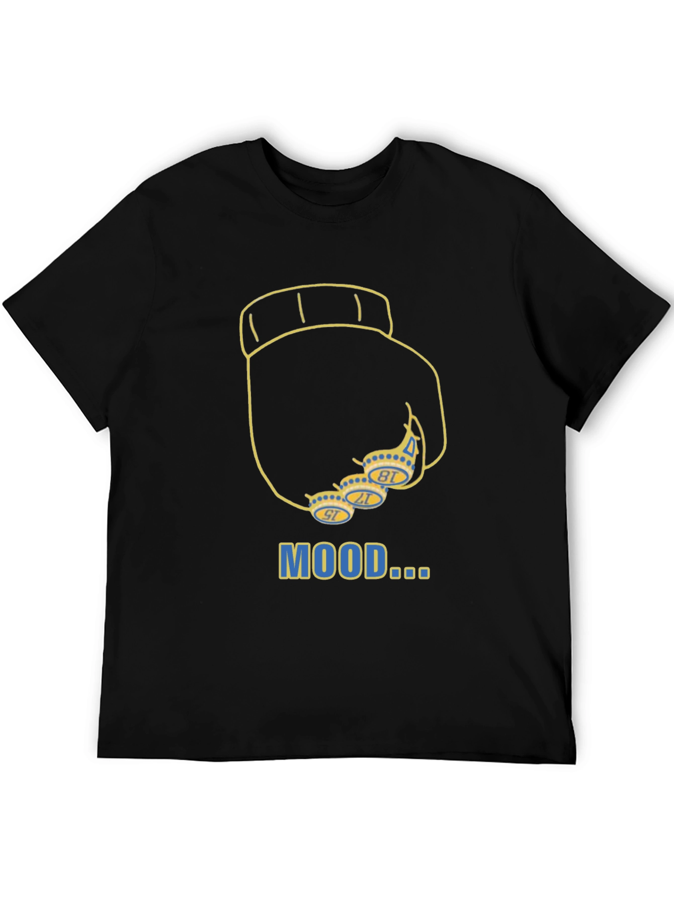 Mood T-Shirt with Championship Ring Graphic