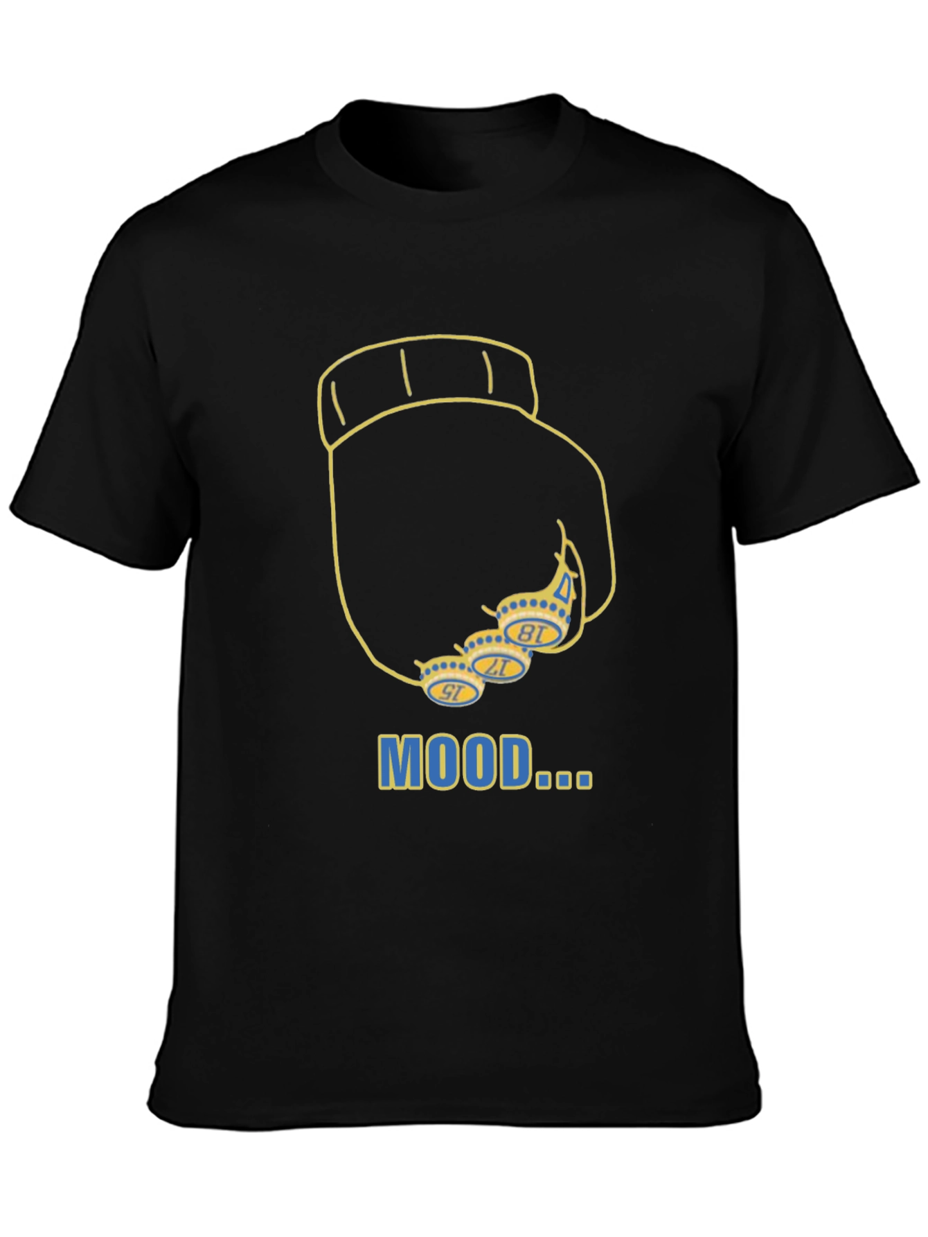 Mood T-Shirt with Championship Ring Graphic