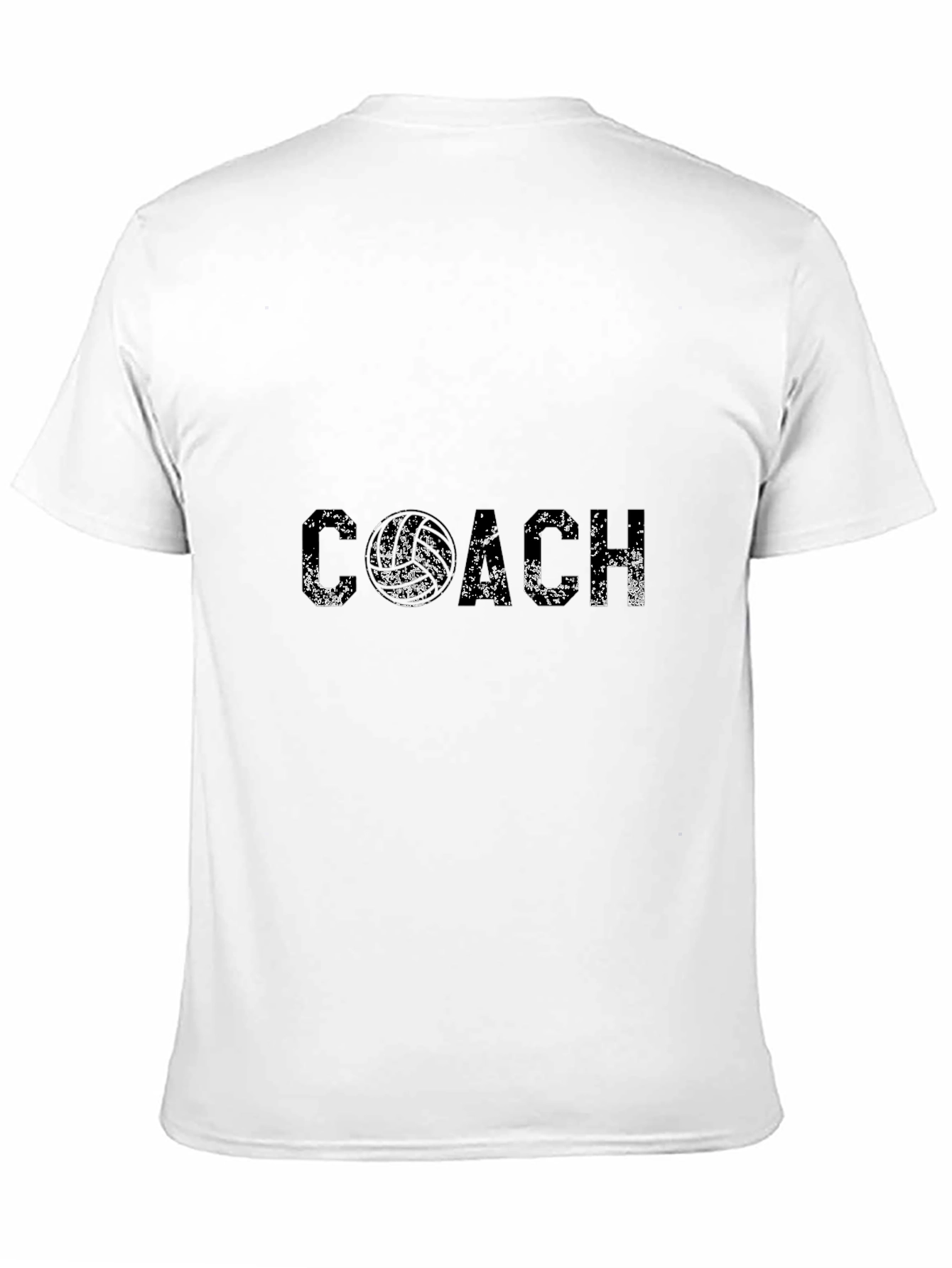Coach T-Shirt - Black Distressed Print