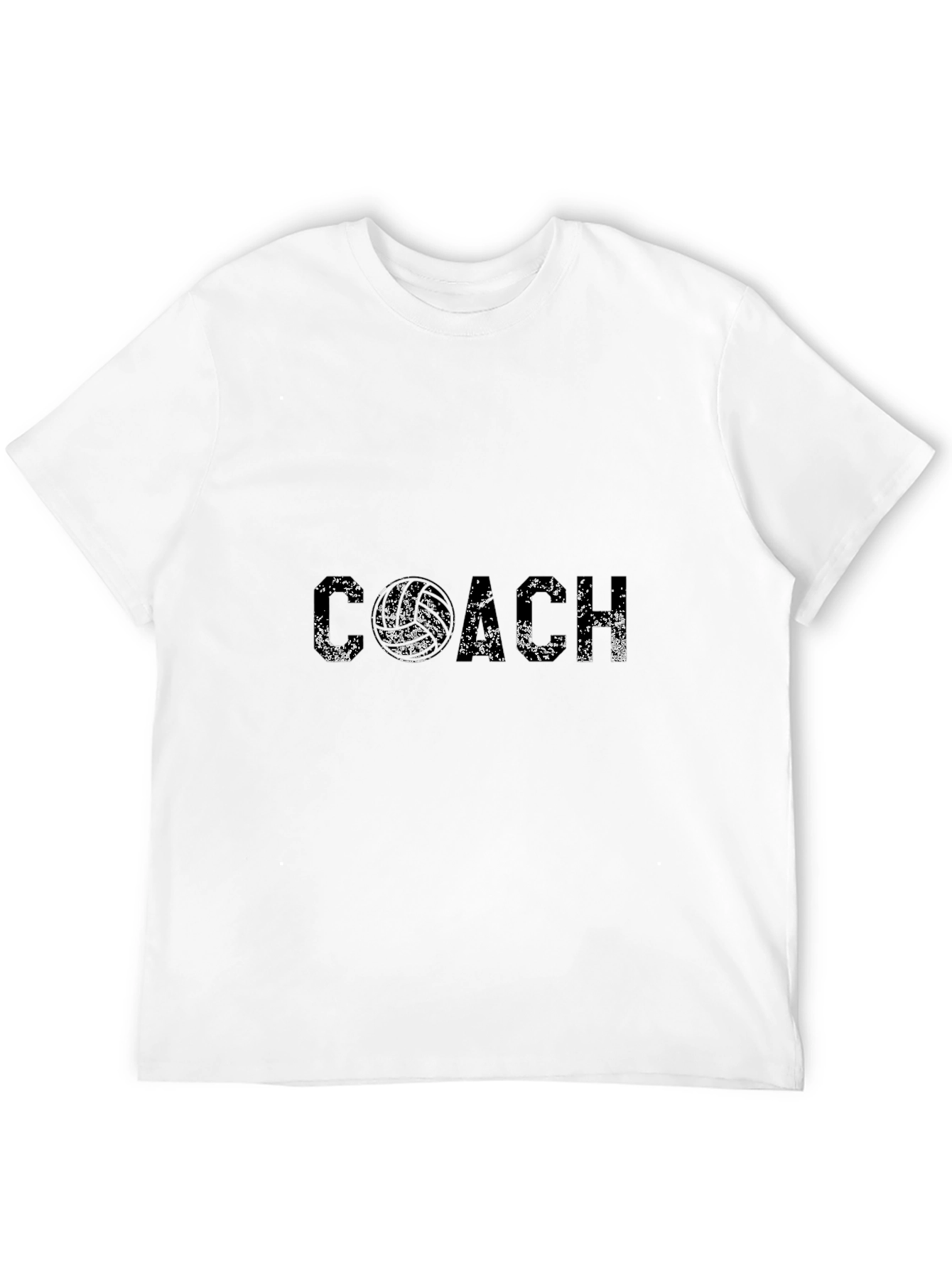 Coach T-Shirt - Black Distressed Print