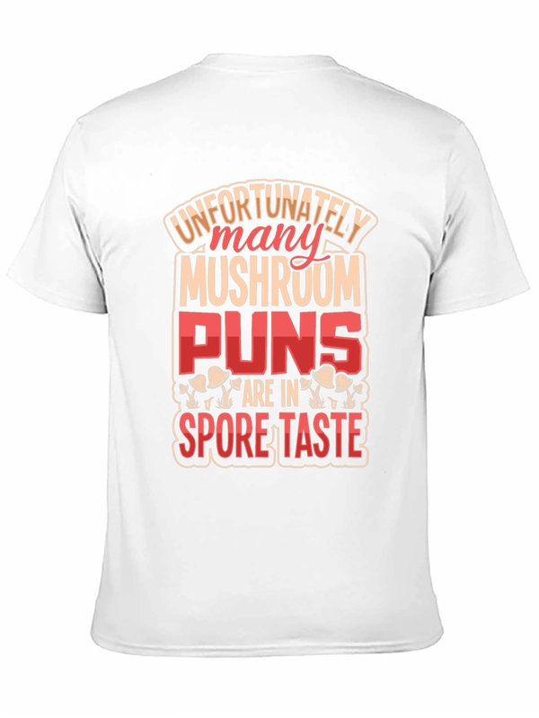 Mushroom Pun T-Shirt: Spore Taste Design