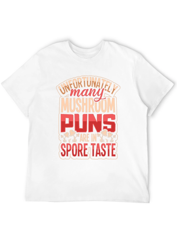 Mushroom Pun T-Shirt: Spore Taste Design