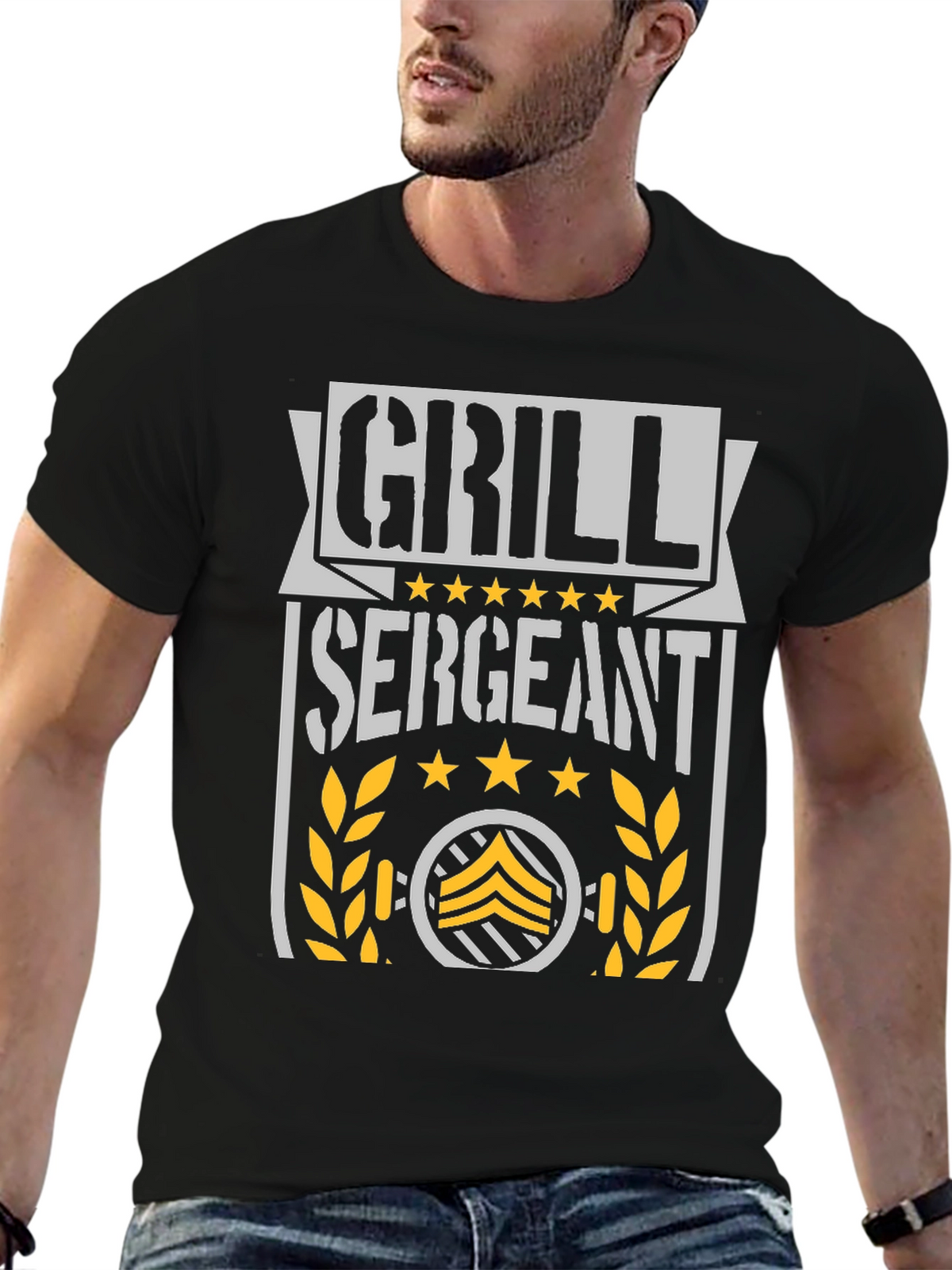 Grill Sergeant Graphic T-Shirt