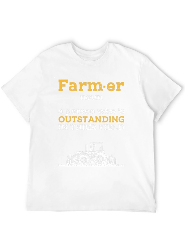 Farmer Definition Graphic Tee - Outstanding in Their Field