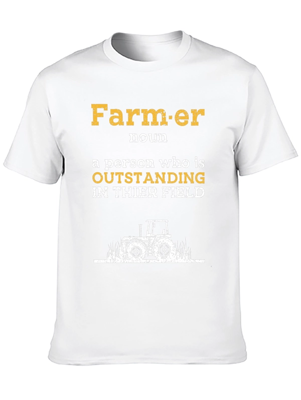 Farmer Definition Graphic Tee - Outstanding in Their Field