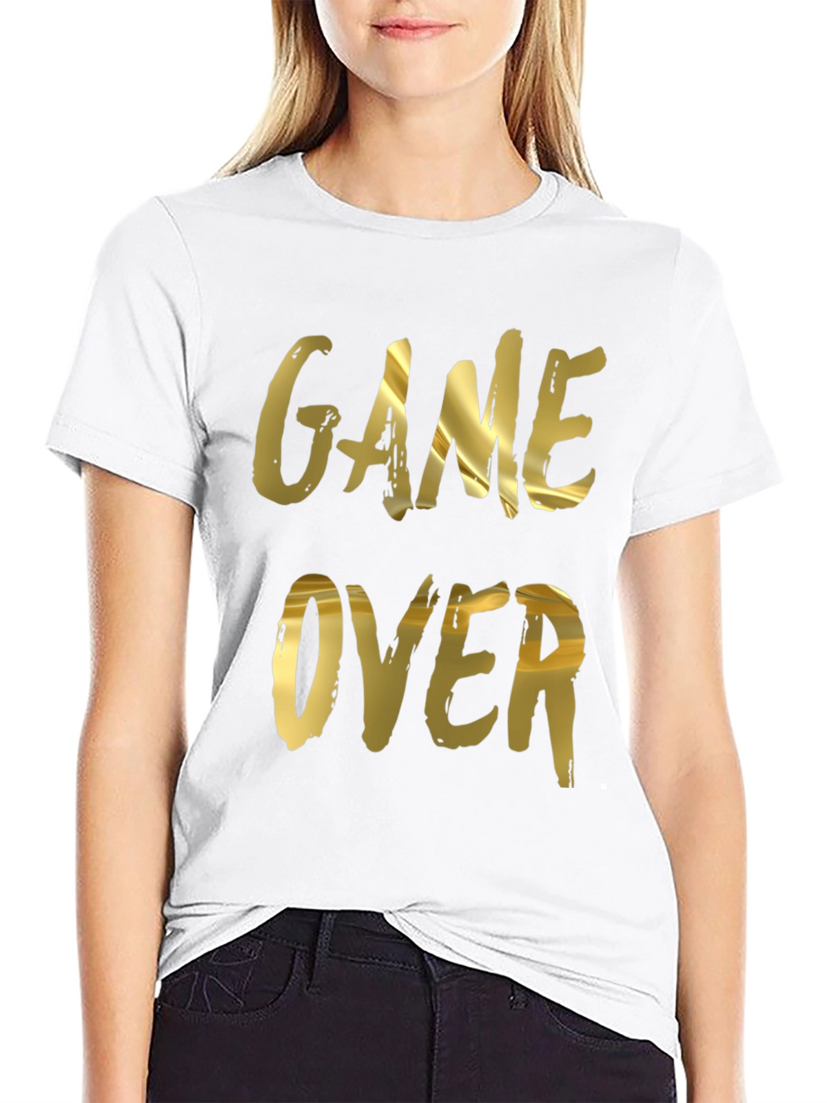 Game Over Graphic T-Shirt - Gildan