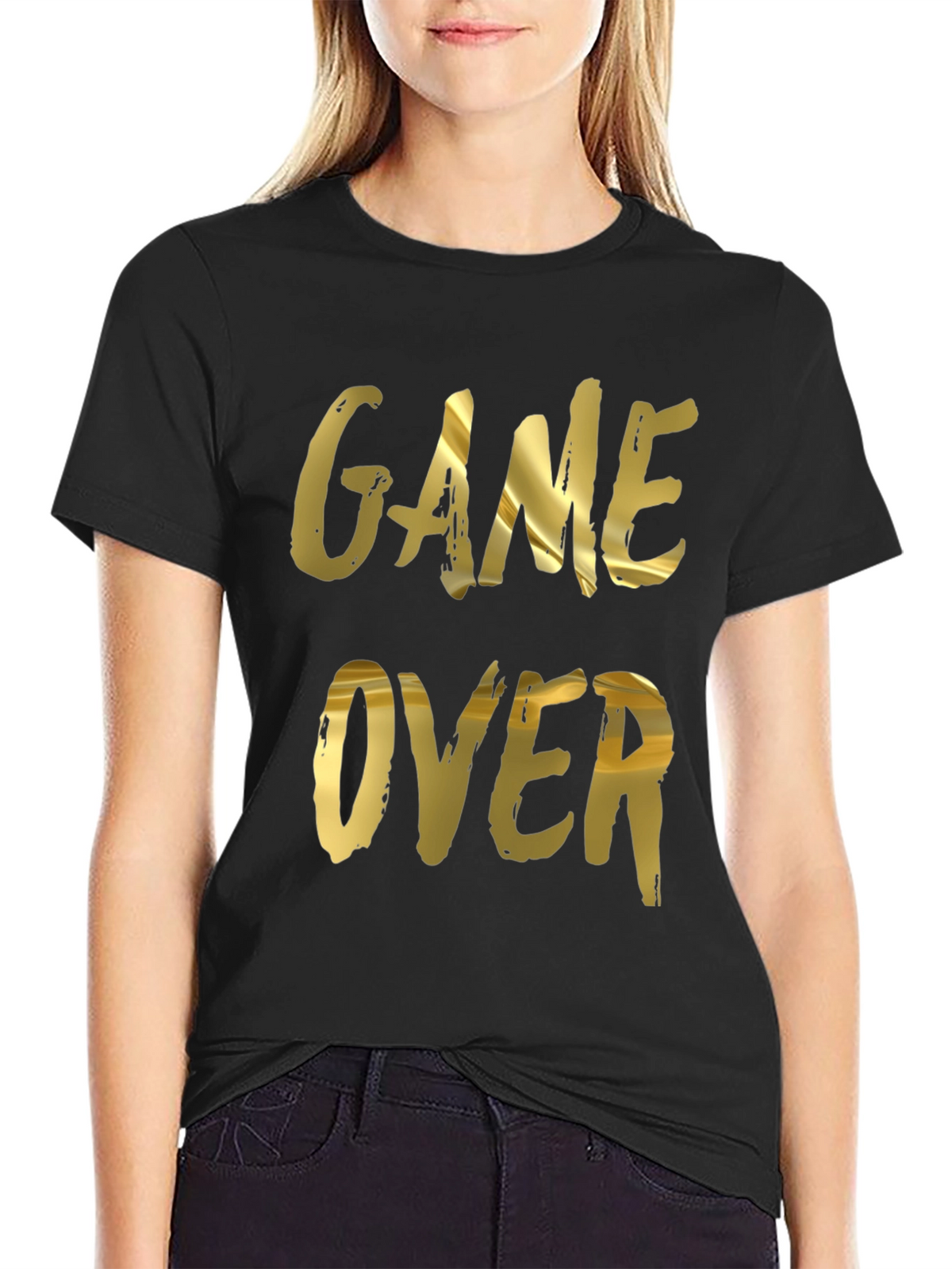 Game Over Graphic T-Shirt - Gildan