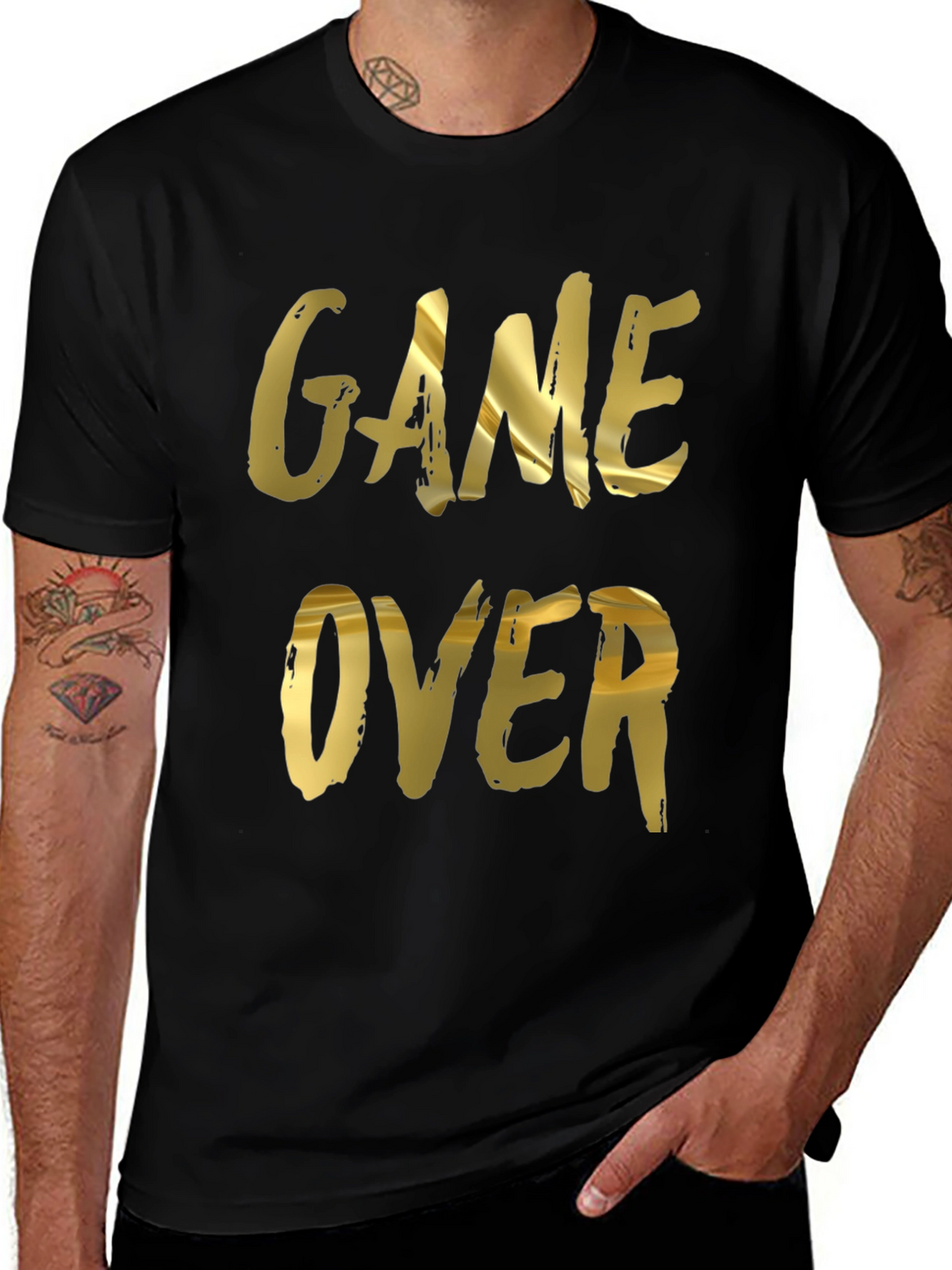 Game Over Graphic T-Shirt - Gildan