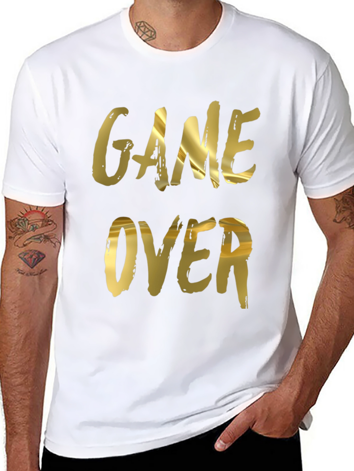 Game Over Graphic T-Shirt - Gildan