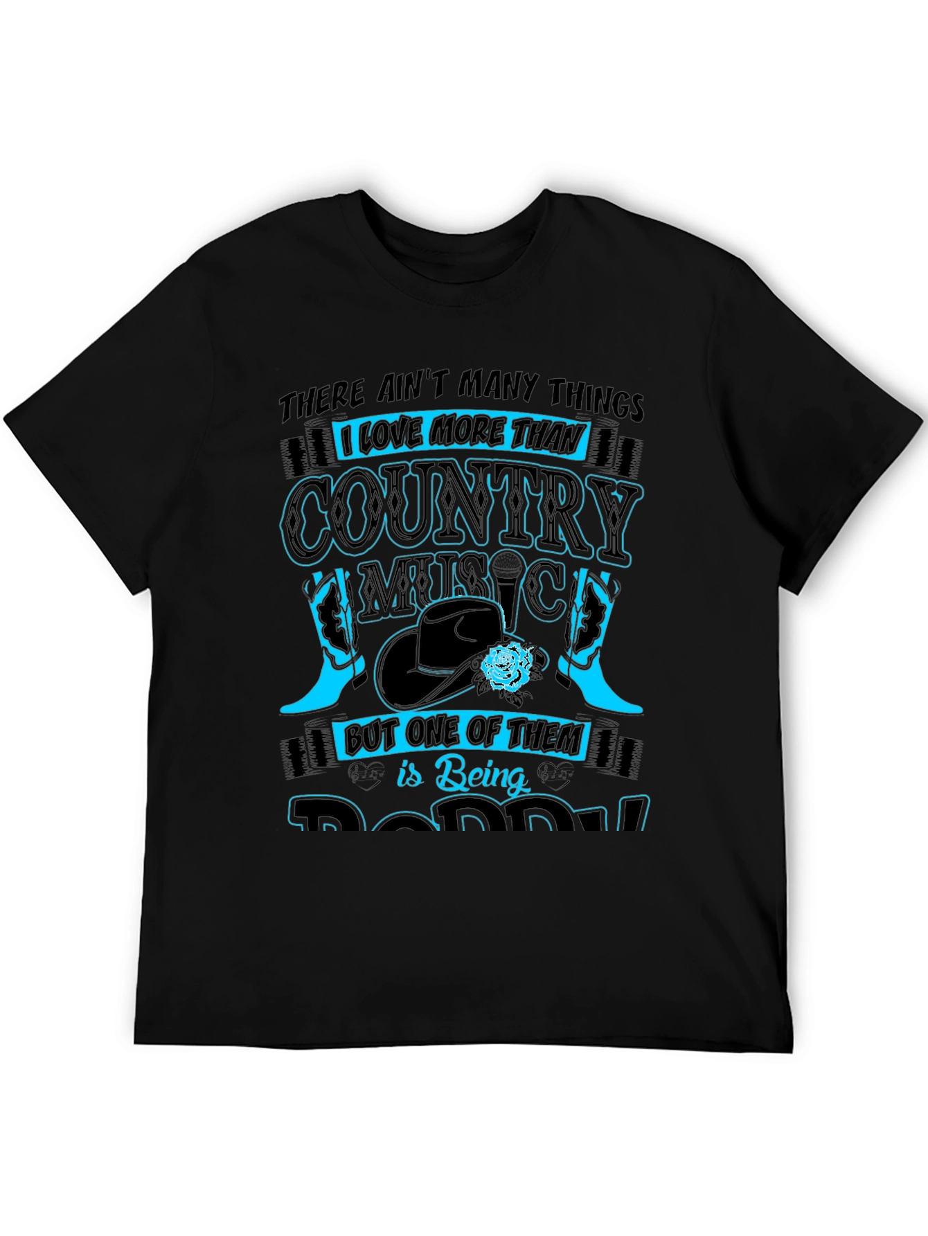 Country Music & Daddy T-Shirt