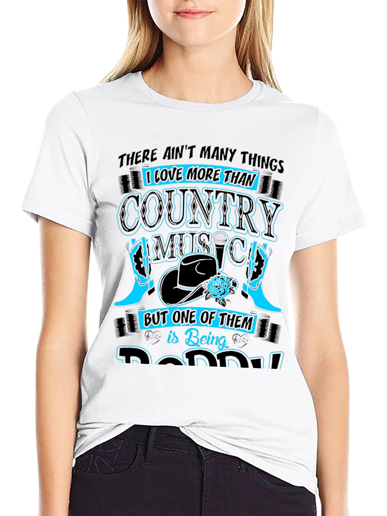 Country Music & Daddy T-Shirt