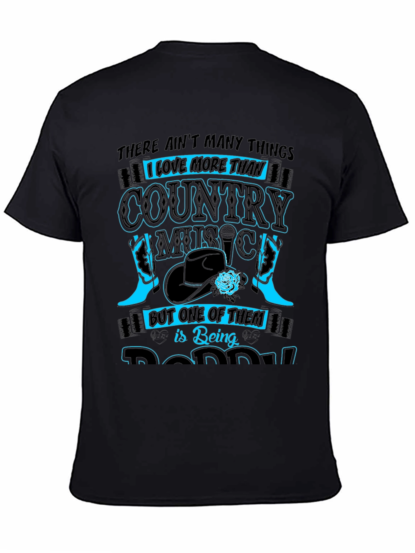 Country Music & Daddy T-Shirt