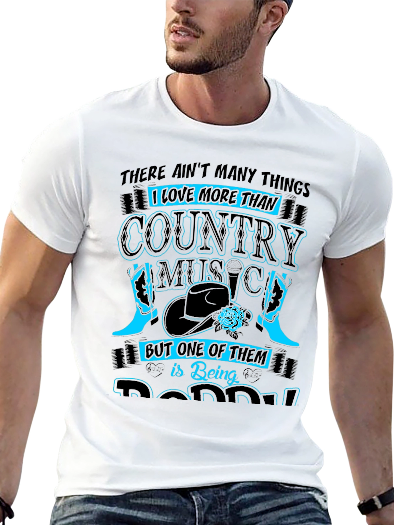 Country Music & Daddy T-Shirt