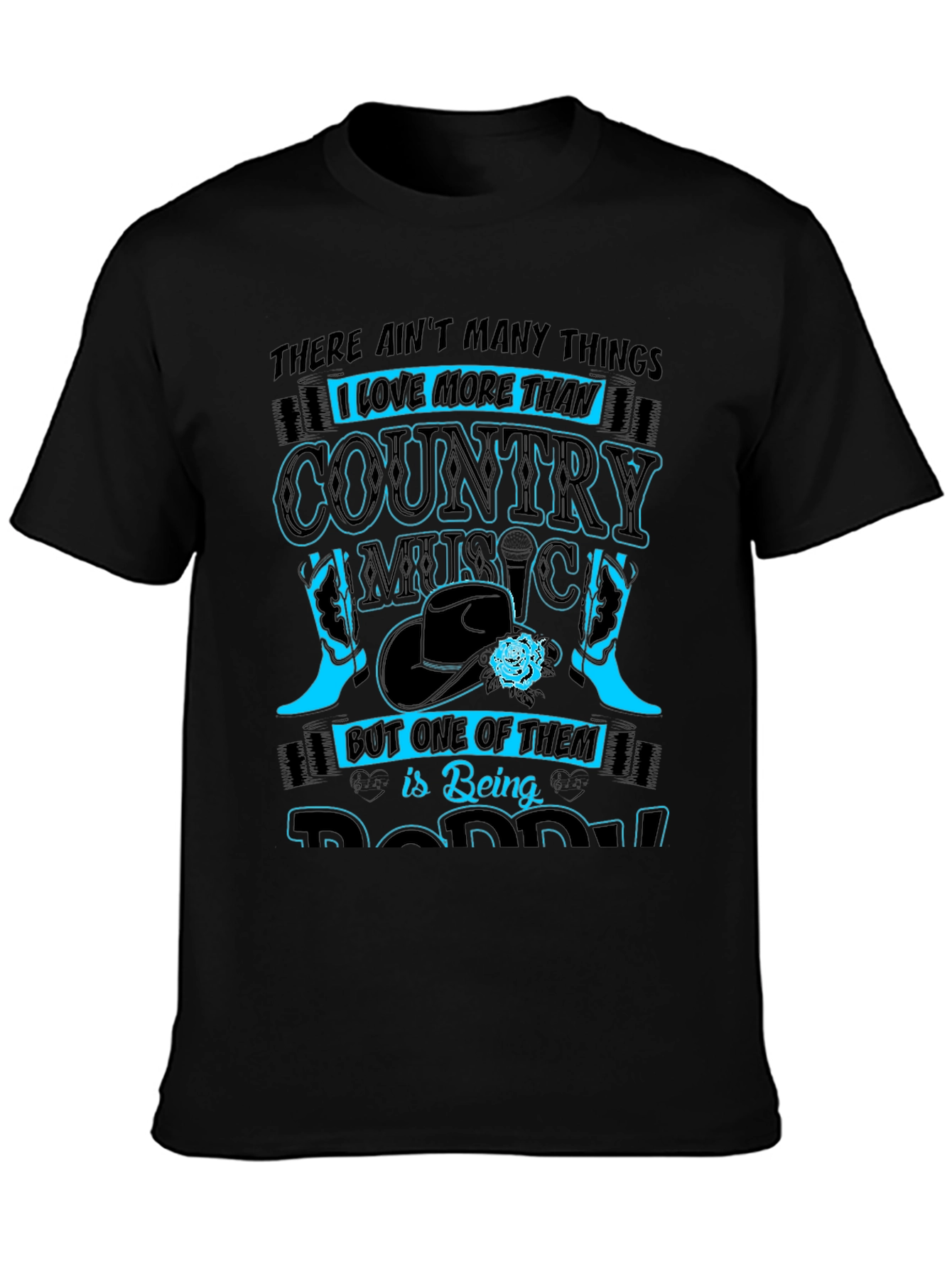 Country Music & Daddy T-Shirt