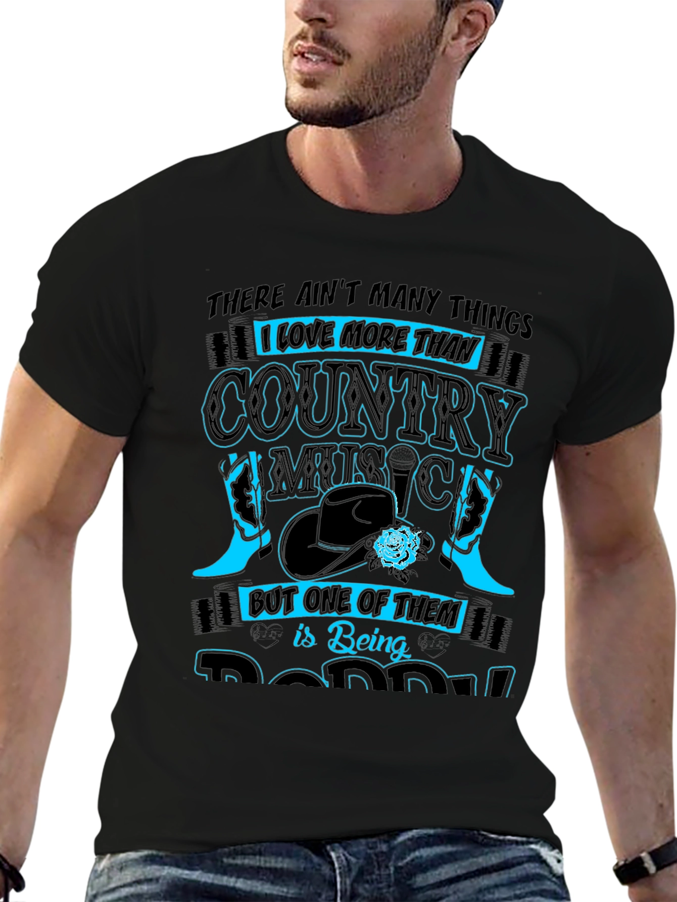 Country Music & Daddy T-Shirt