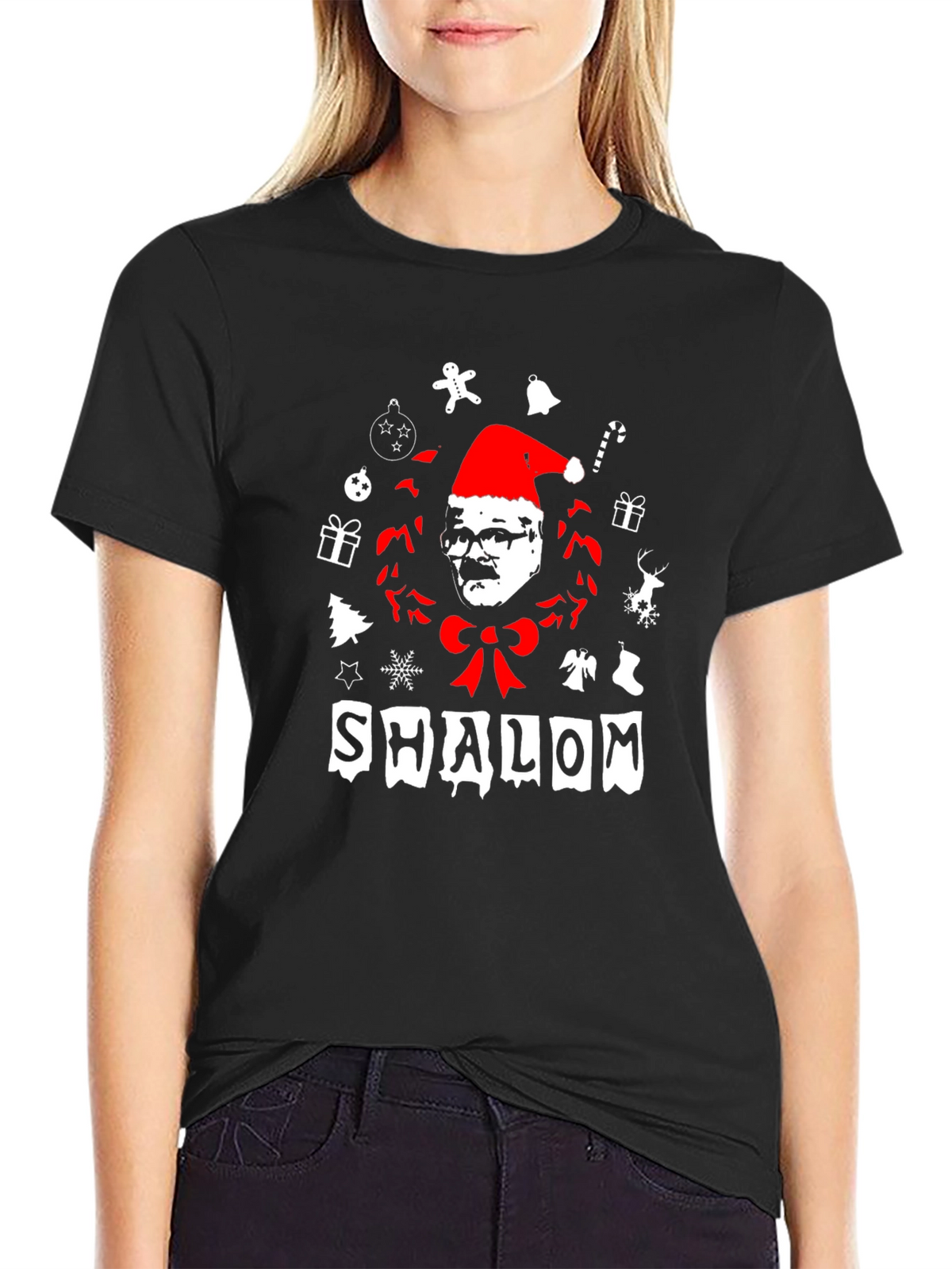 Shalom Holiday T-Shirt - Festive Graphic Tee
