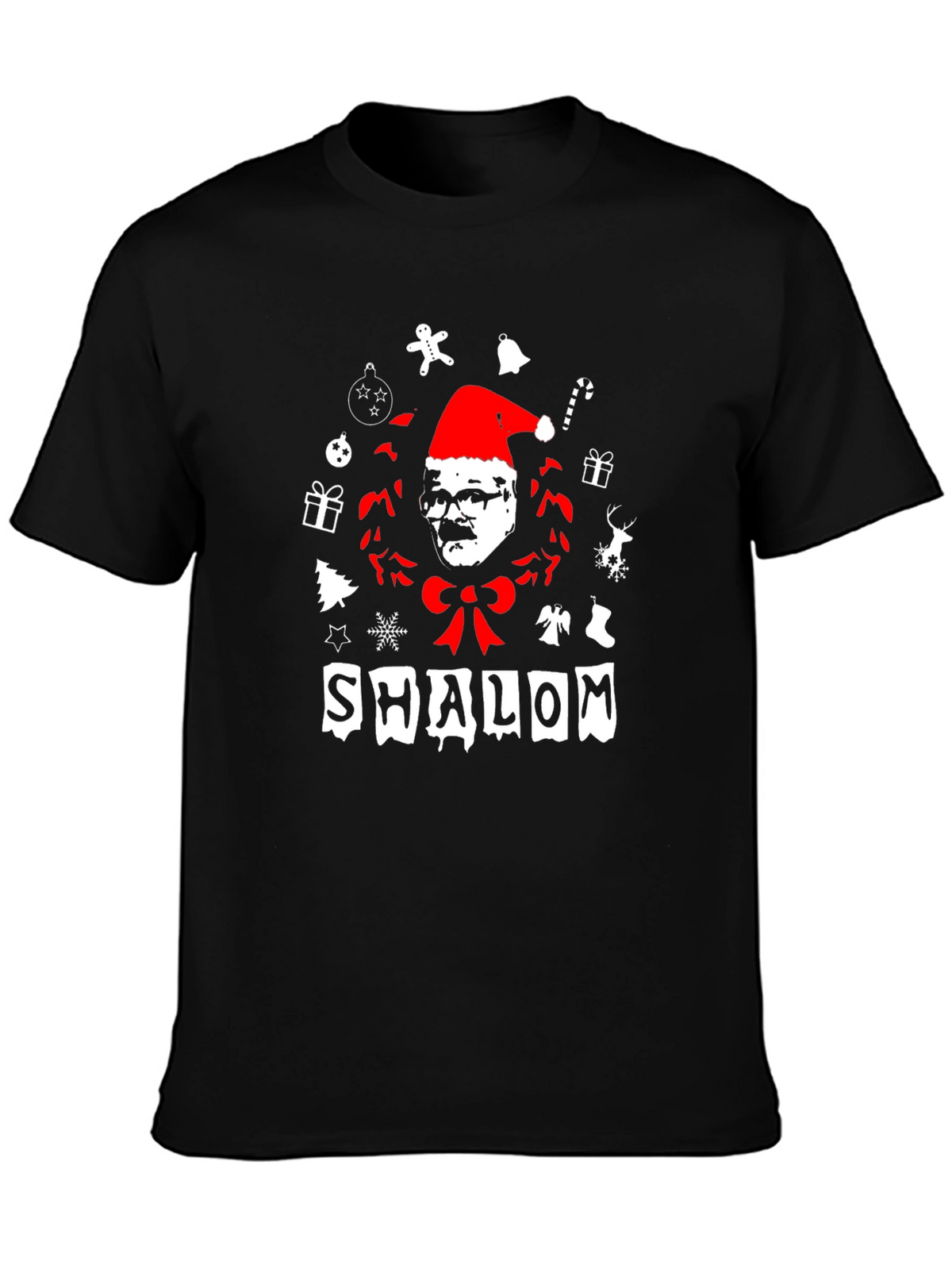 Shalom Holiday T-Shirt - Festive Graphic Tee