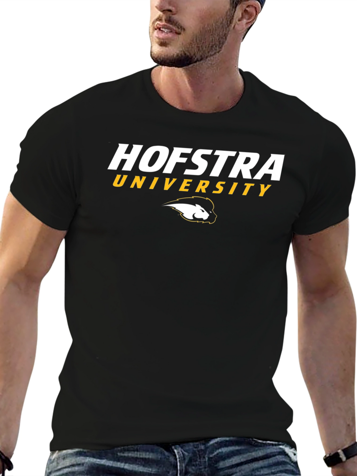 Hofstra University Black T-Shirt
