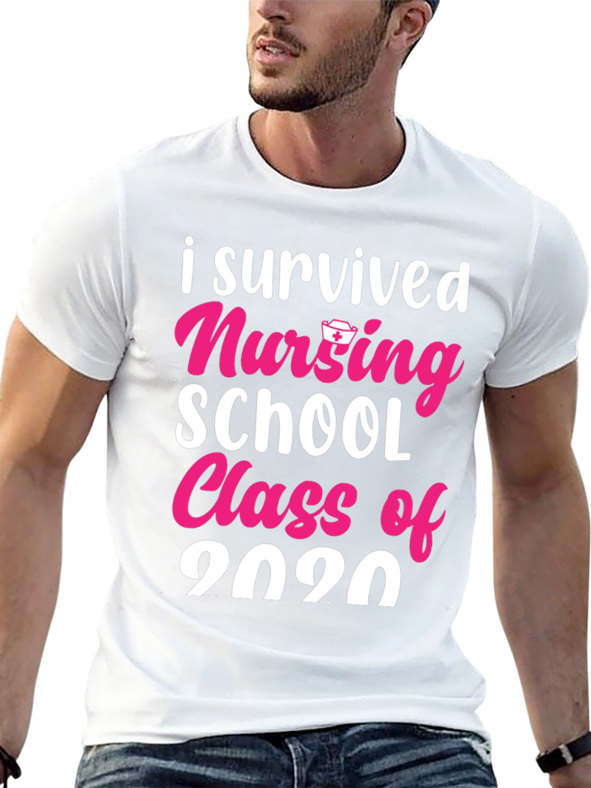 I Survived Nursing School Class of 2020 T-Shirt