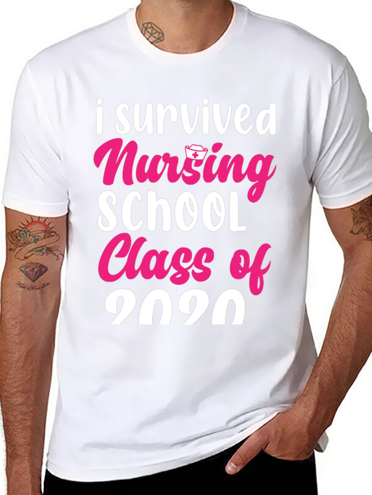 I Survived Nursing School Class of 2020 T-Shirt