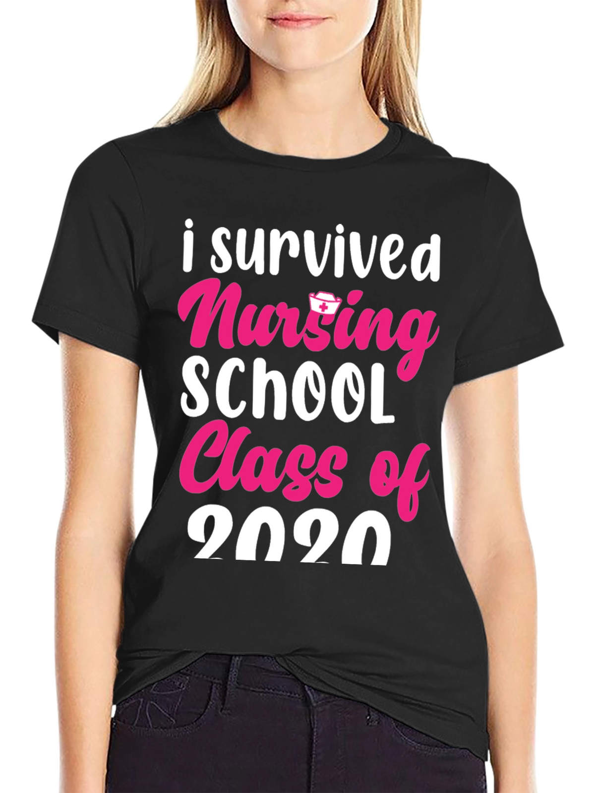 I Survived Nursing School Class of 2020 T-Shirt