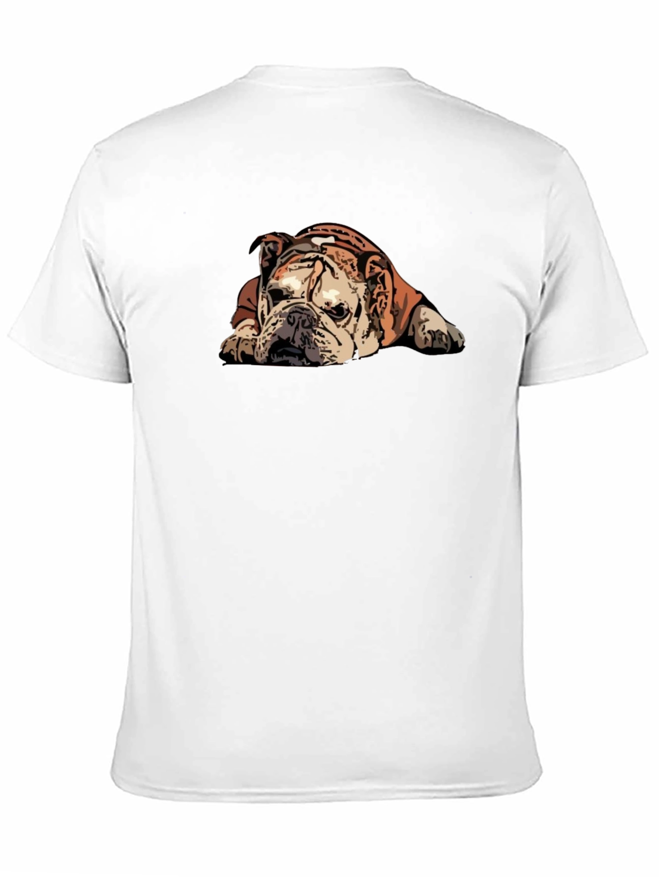Bulldog Graphic T-Shirt - Relaxed Fit