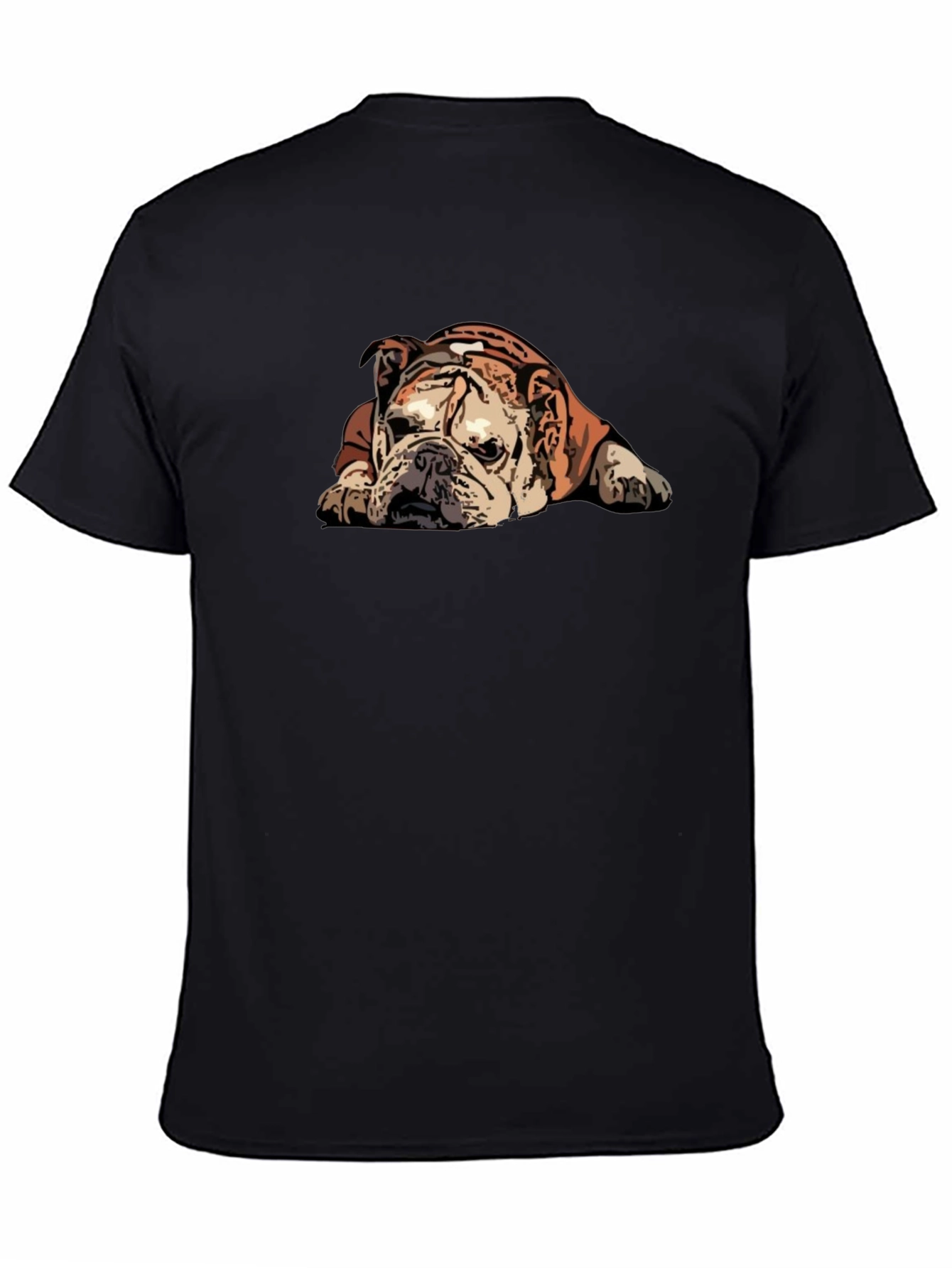 Bulldog Graphic T-Shirt - Relaxed Fit