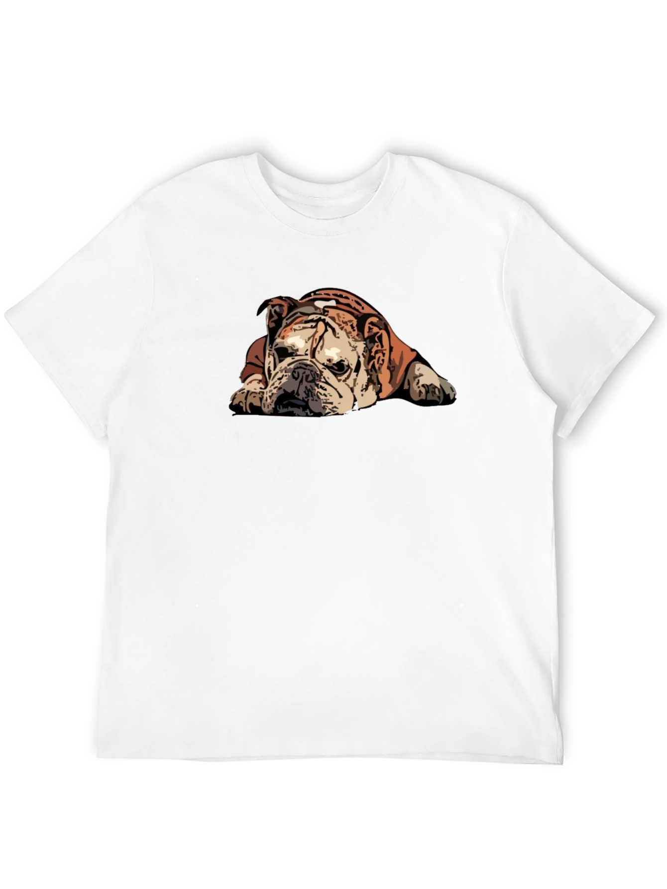 Bulldog Graphic T-Shirt - Relaxed Fit