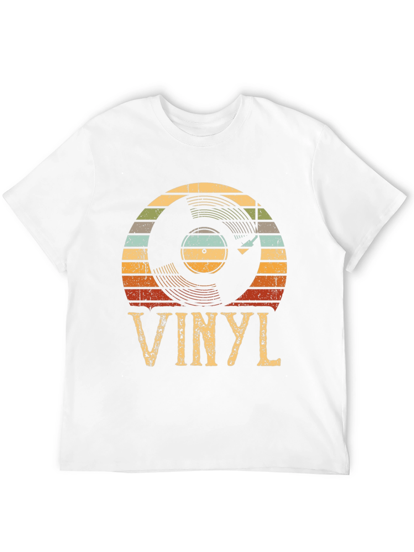 Retro Vinyl Record T-Shirt
