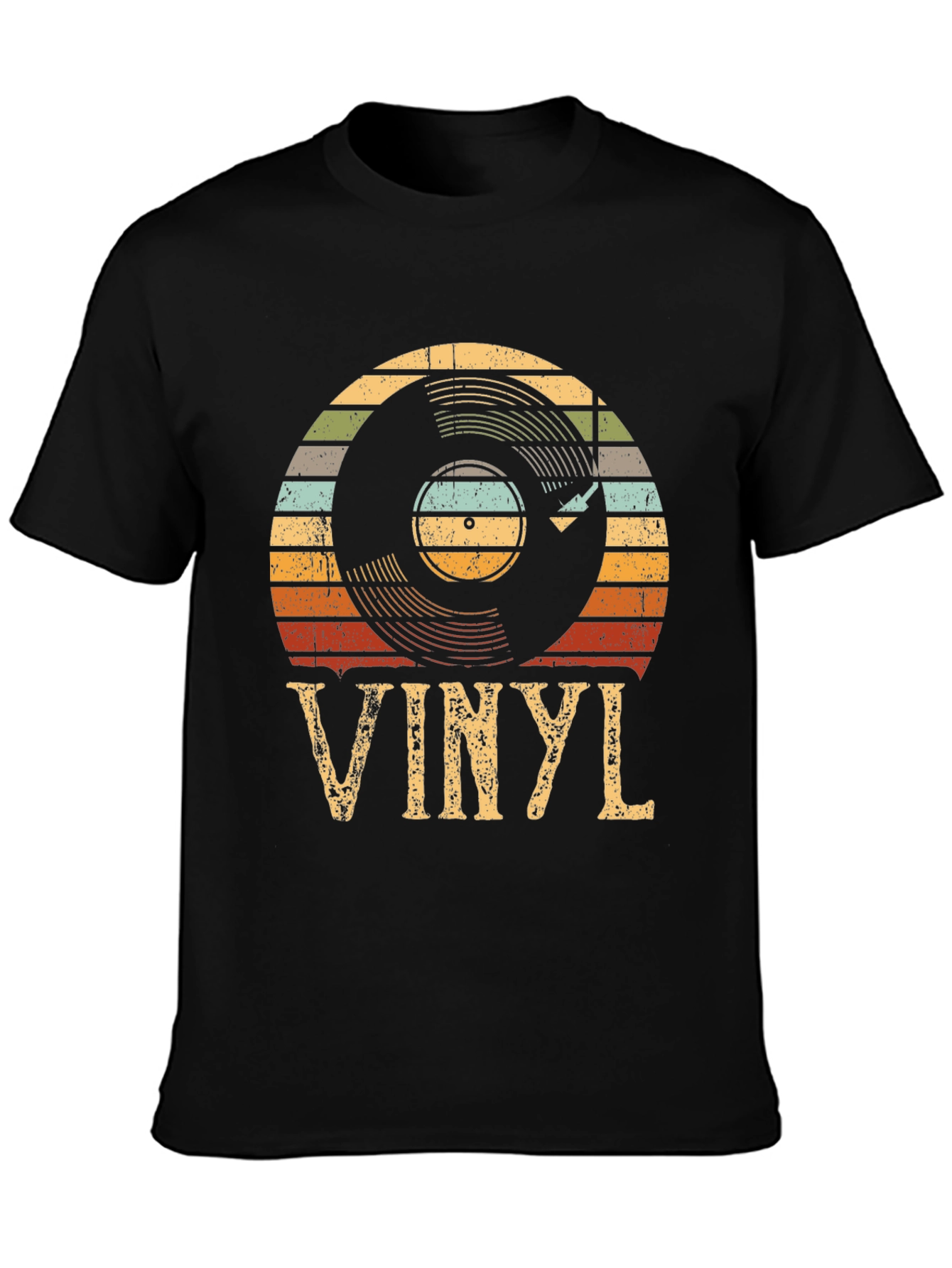 Retro Vinyl Record T-Shirt