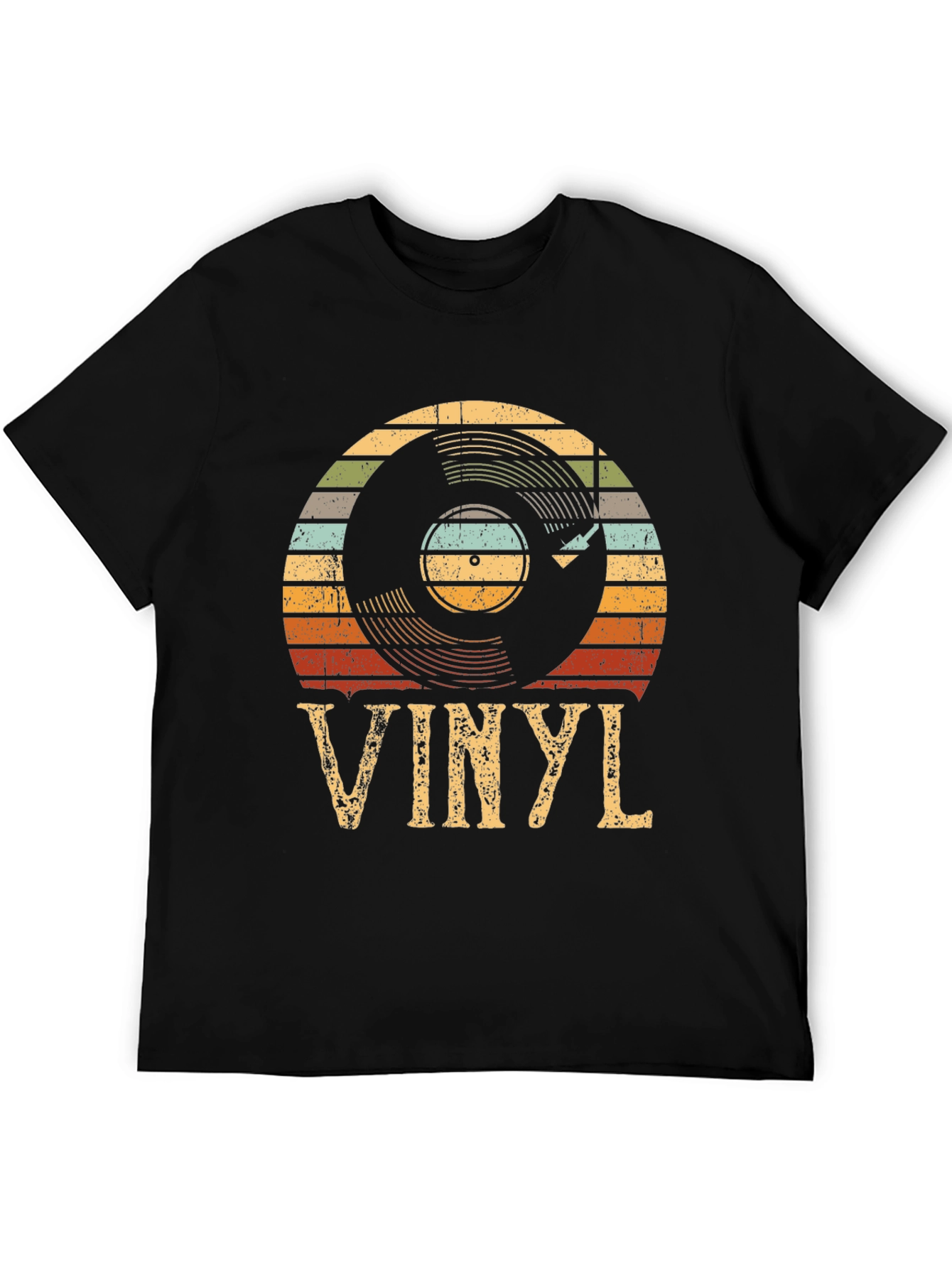Retro Vinyl Record T-Shirt