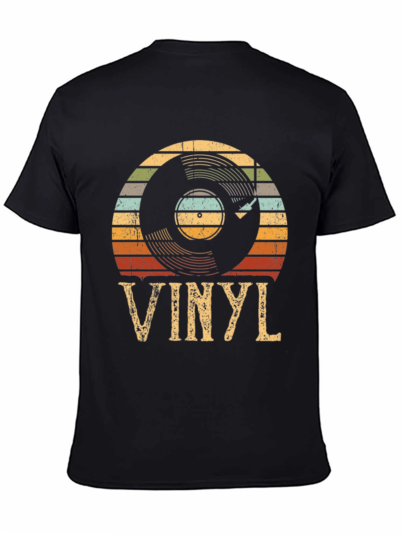 Retro Vinyl Record T-Shirt