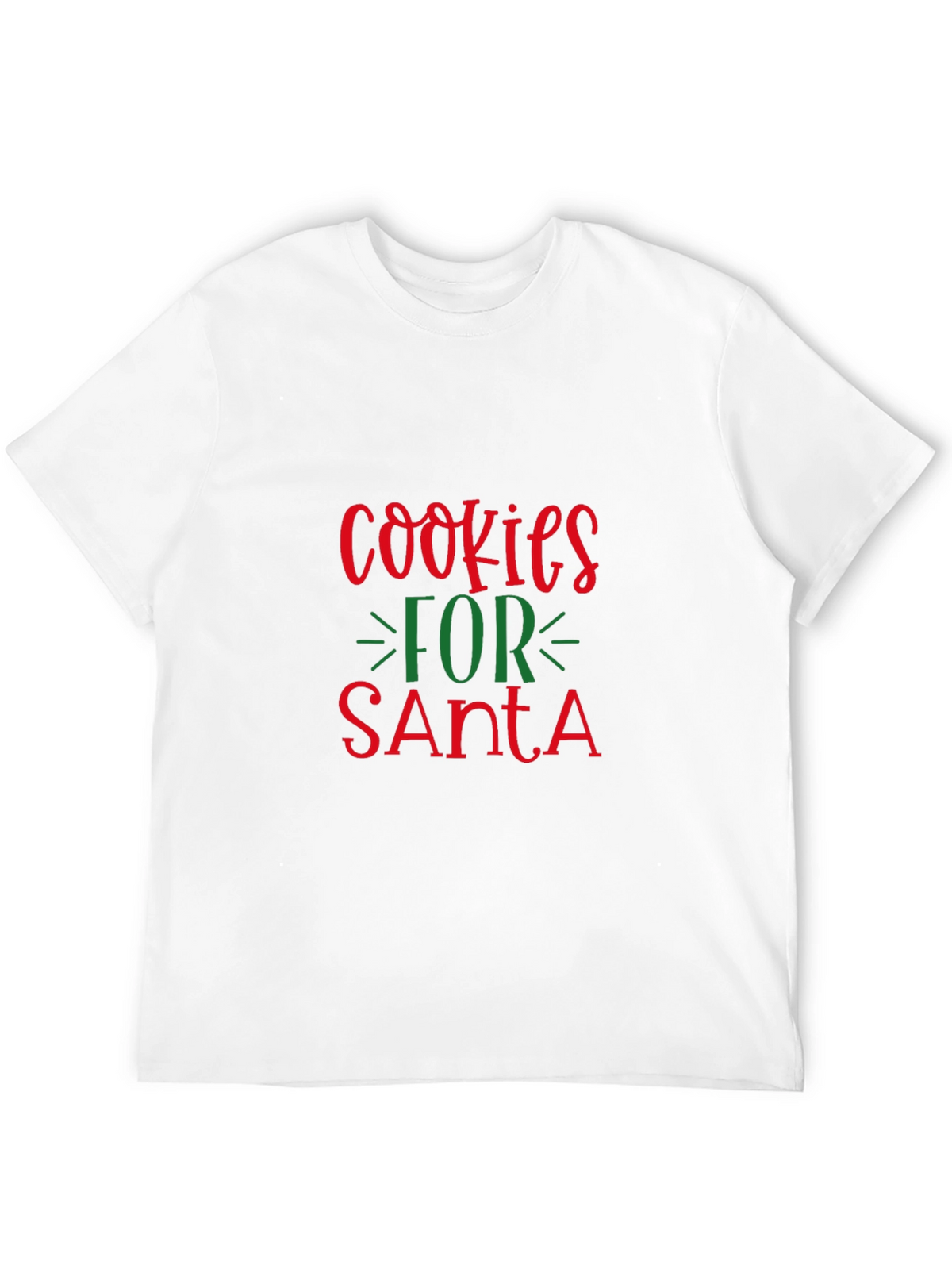 Cookies for Santa Christmas Graphic Tee