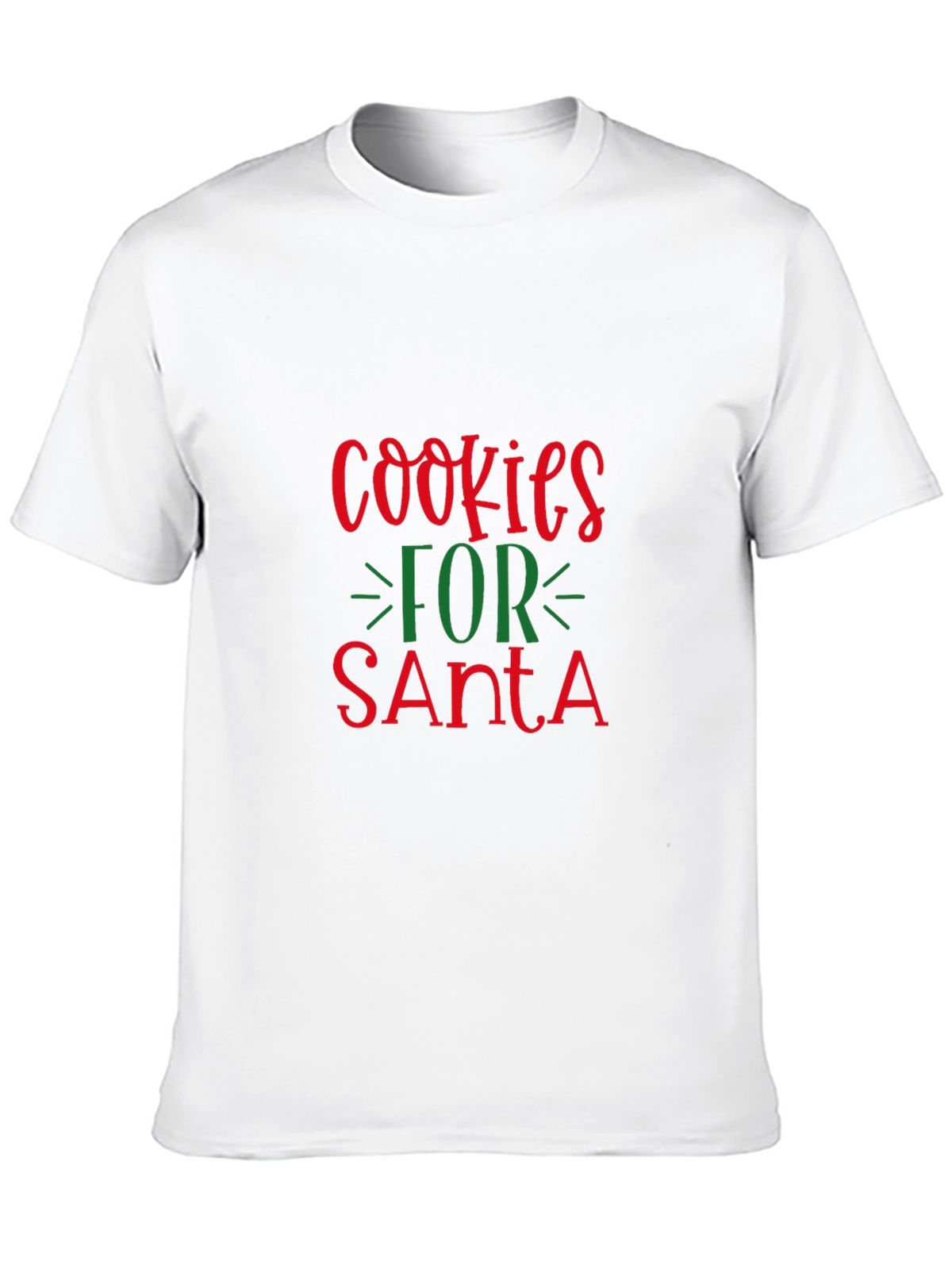 Cookies for Santa Christmas Graphic Tee
