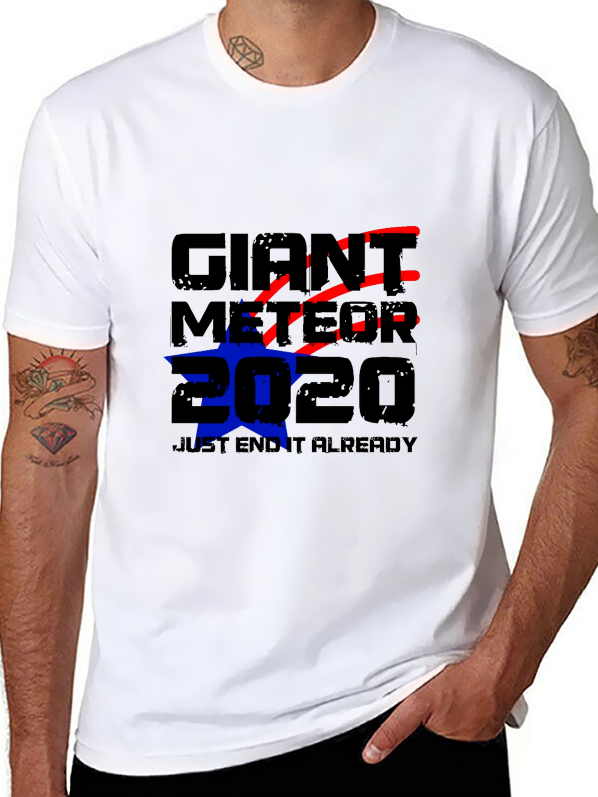 Giant Meteor 2020 T-Shirt - End It Already!