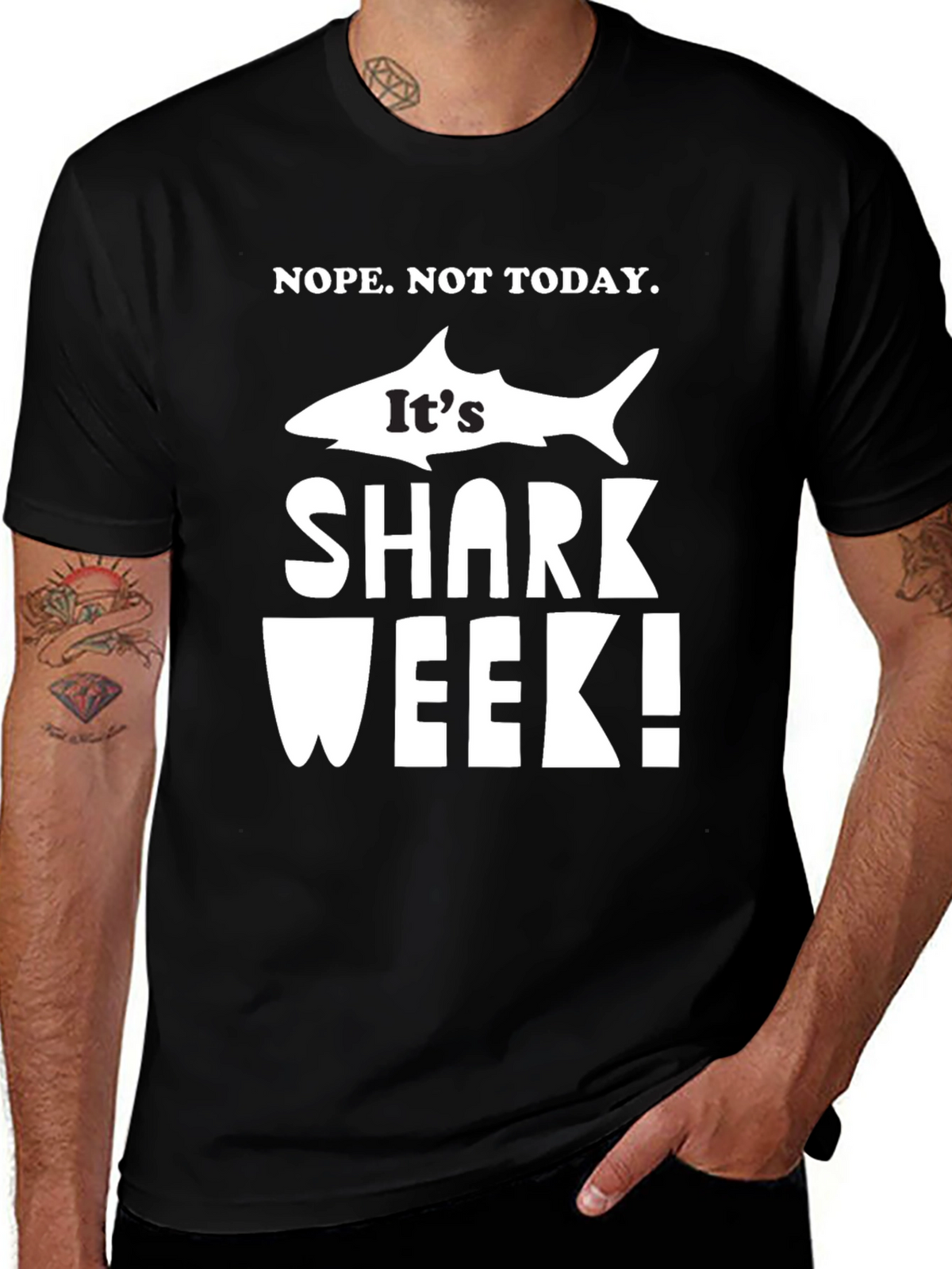 Its Shark Week Graphic T-Shirt