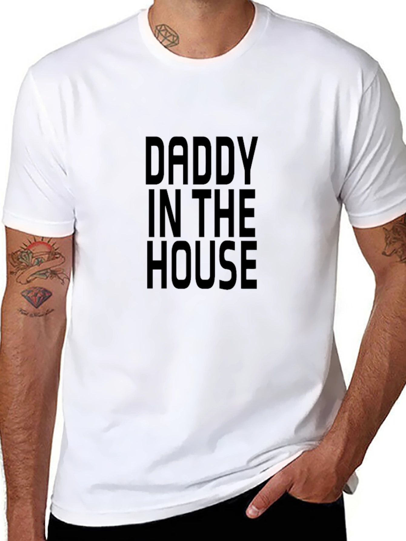 Daddy In The House Graphic T-Shirt