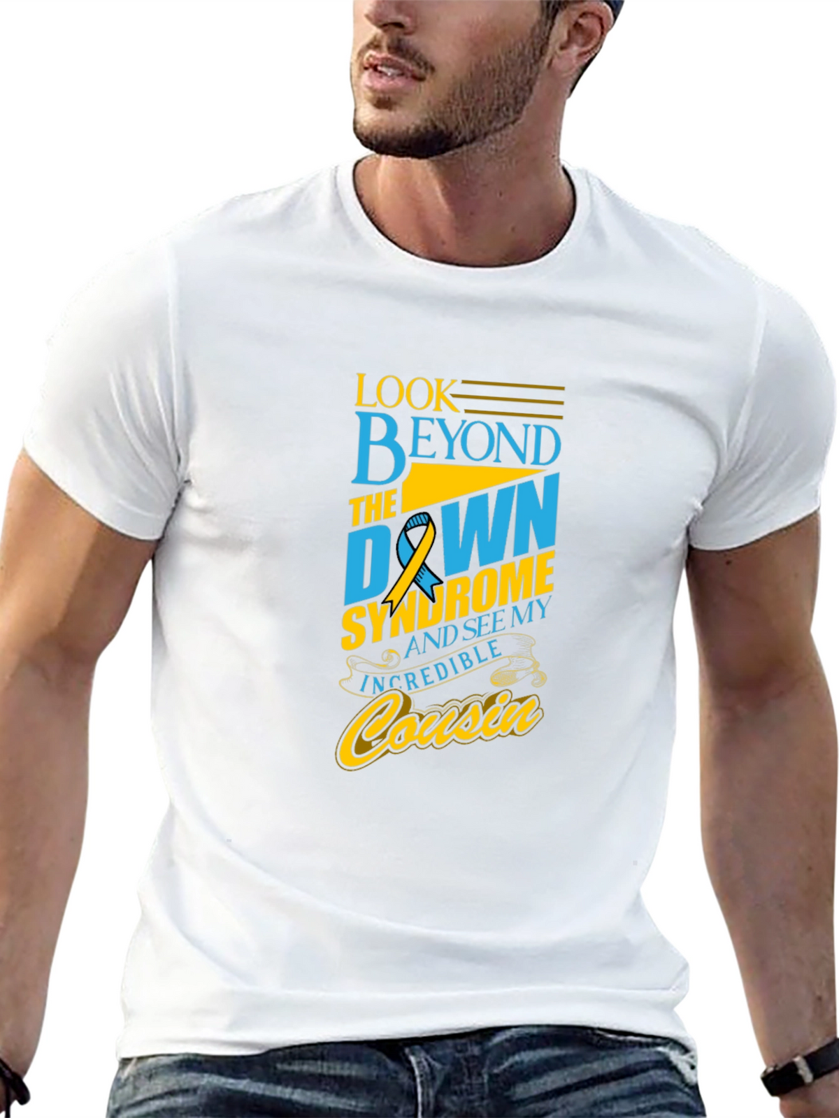 Down Syndrome Awareness Cousin T-Shirt