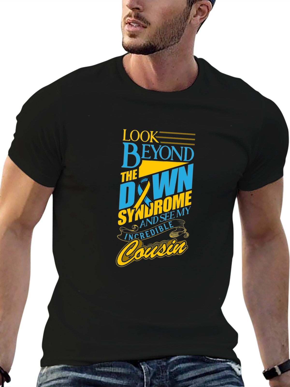 Down Syndrome Awareness Cousin T-Shirt