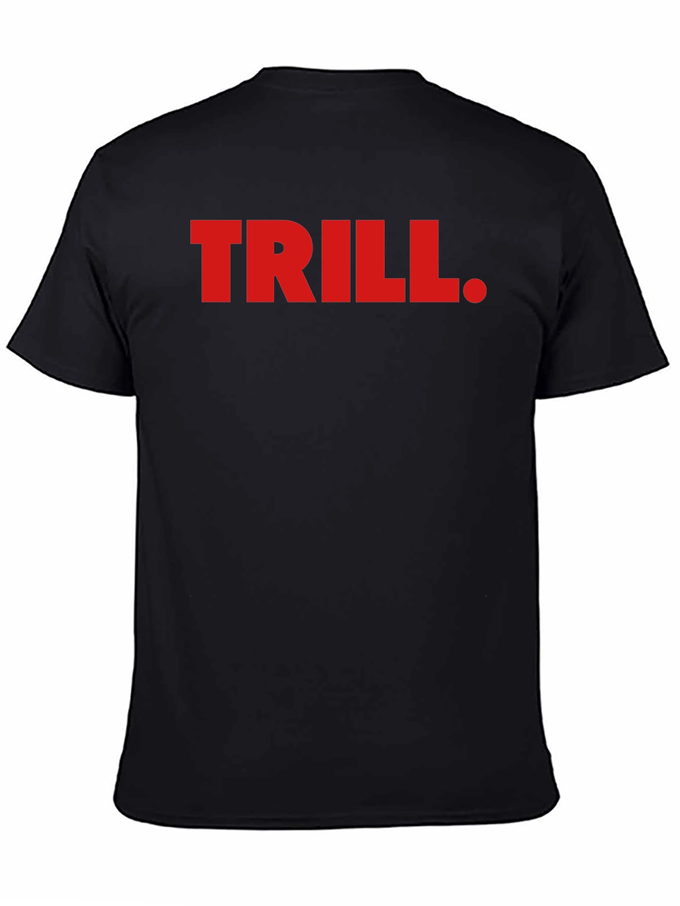 Trill Graphic Tee - Bold Red Print