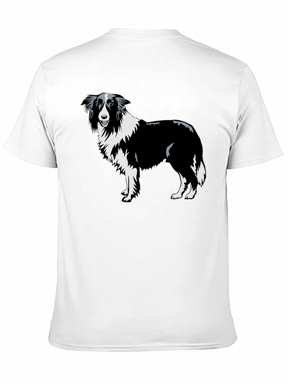 Border Collie Graphic Tee - Black